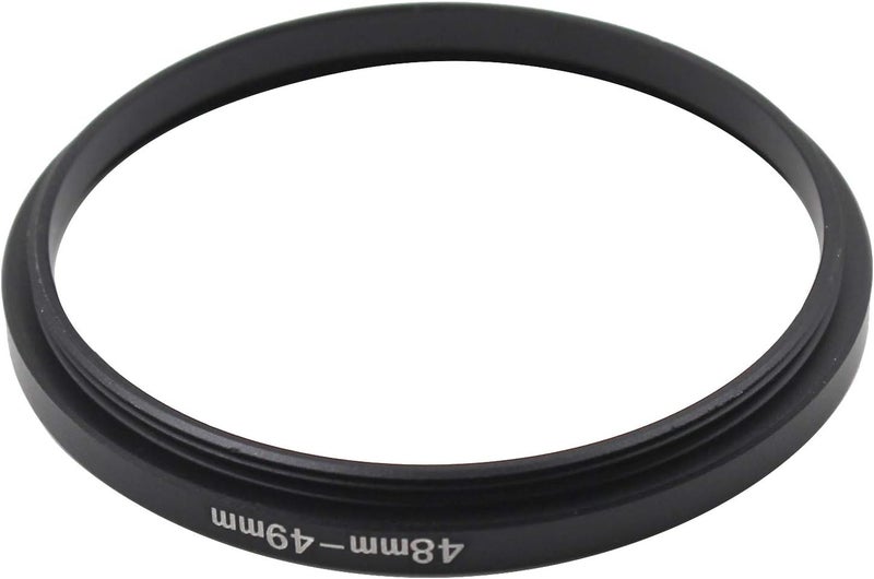 Mecion Step Up Rings Adapter 48mm to 49mm Step-Up Lens Adapter Ring For Filters - Image 2